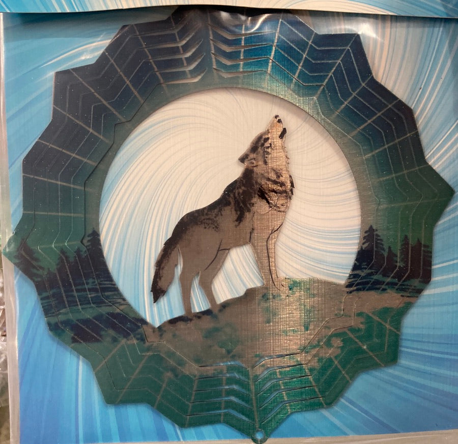 Garden - Wind Spinner - Wolf