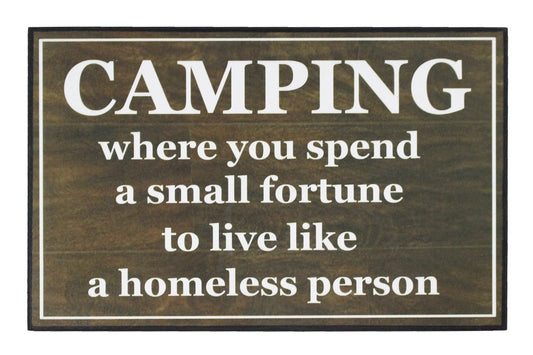 Sign - Camping