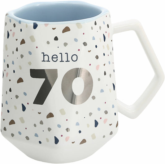 Drinkware - Happy Confetti to You - 70th