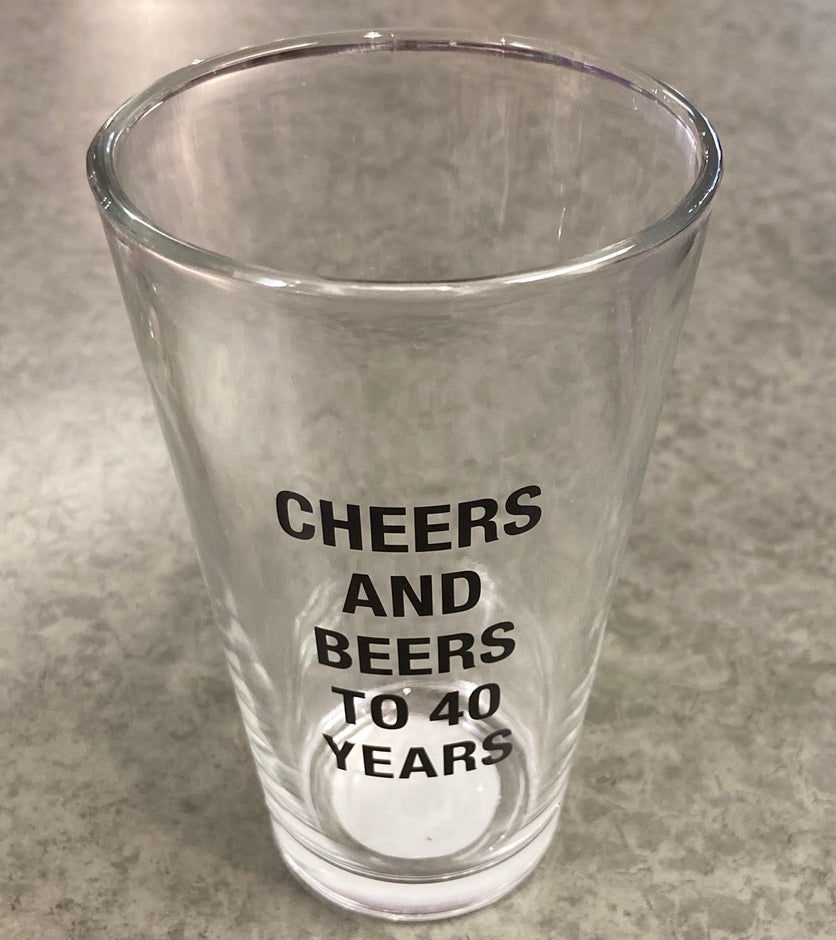 Drinkware - Beer Glass With Ages