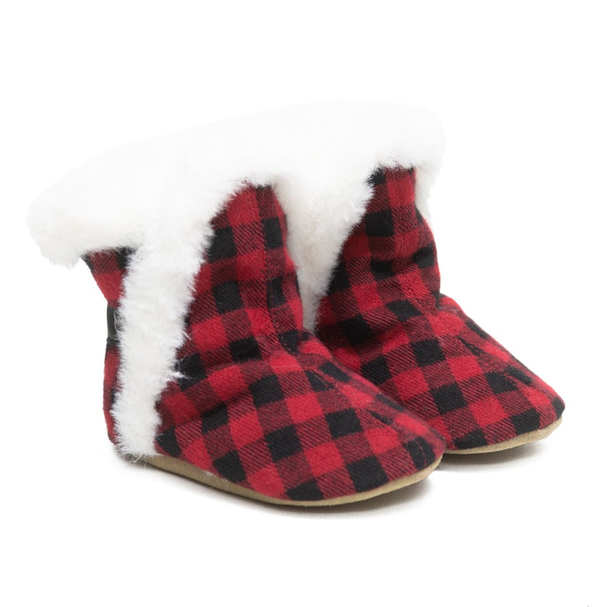 Baby - Robeez - Red Plaid