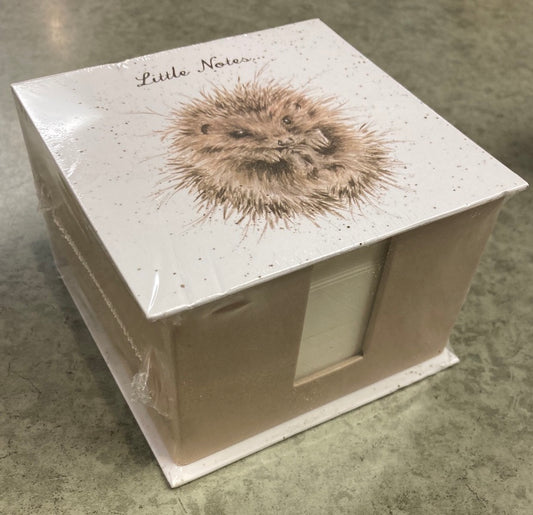 Wrendale Designs - Memo Block - Hedgehog