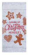 Christmas - Gingerbread & Cocoa Christmas Memories Dual Purpose Terry Towel