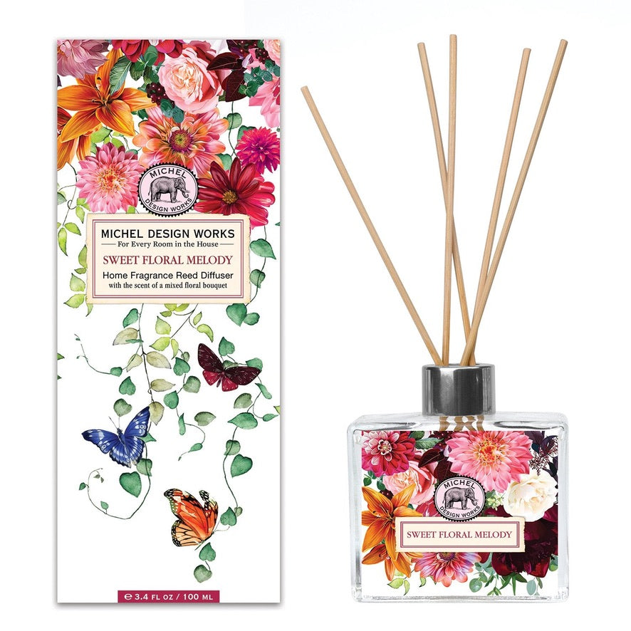 Michel Design Works - Sweet Floral Melody Home Fragrance Reed Diffuser