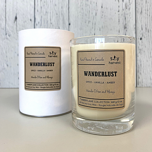 Soy Harvest Candles - Timberflame - Wanderlust