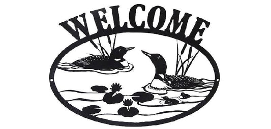 Garden - Metal Loon Wall Art