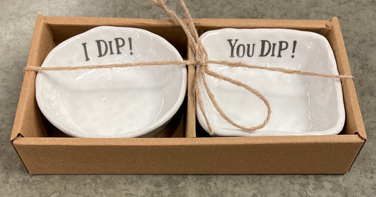 Dipping Bowls - I dip!  You Dip!