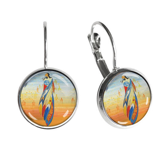 Oscardo - Maxine Noel - Dome Earrings - Not Forgotten