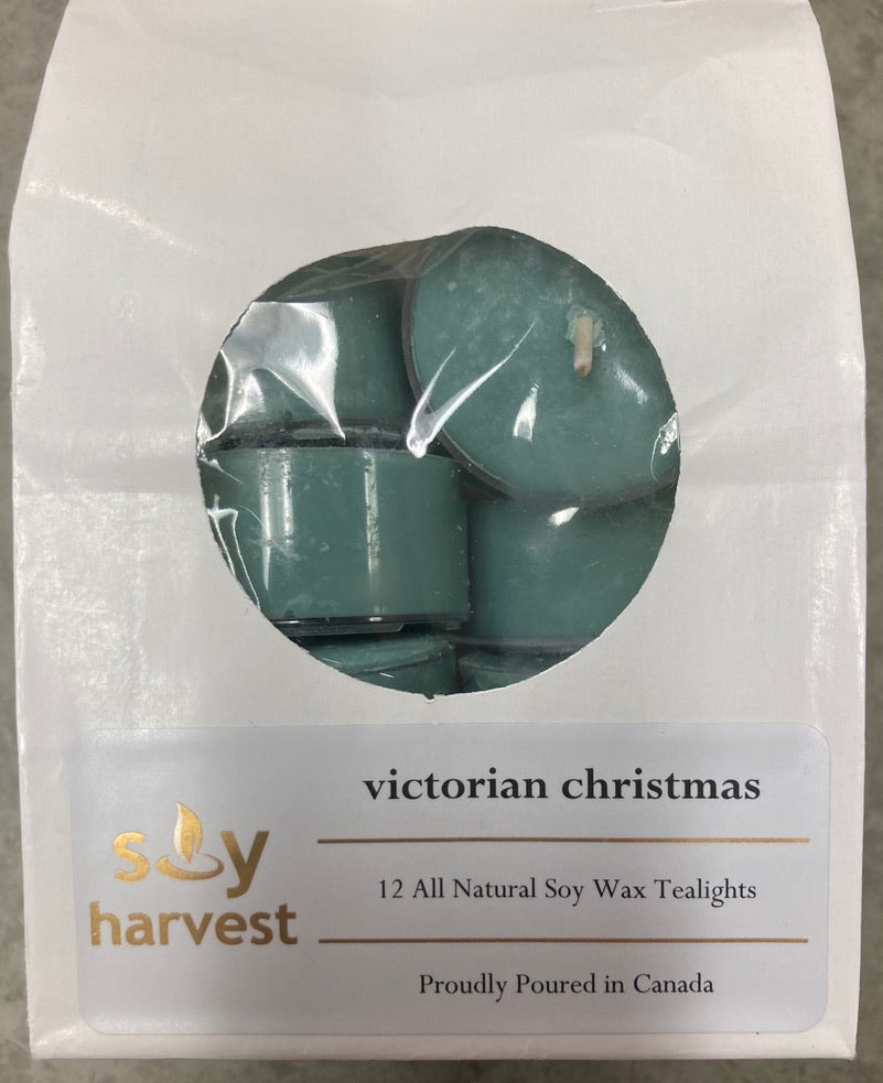 Soy Harvest Candles - Victorian Christmas - Tea Lights