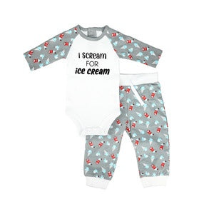 Baby Bodysuit & Pants Set