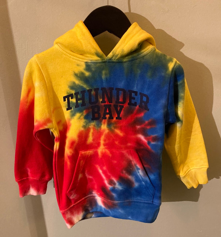 Kid's Sweatshirt - Thunder Bay - Tie Dye