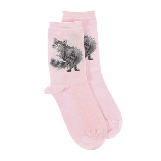 Wrendale Designs - Socks - Glamour Puss