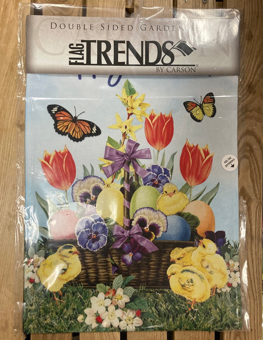 Garden Flag - Vintage Easter