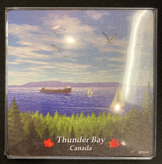 Souvenir Coasters - Thunder Bay, Canada