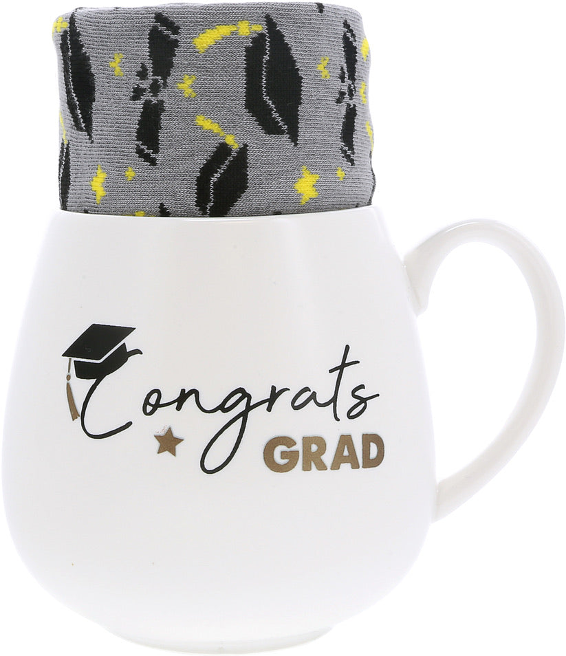 Drinkware - Grad - 15.5 oz Mug and Sock Set