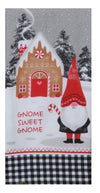 Christmas - Gnome Sweet Gnome Dual Purpose Terry Towel