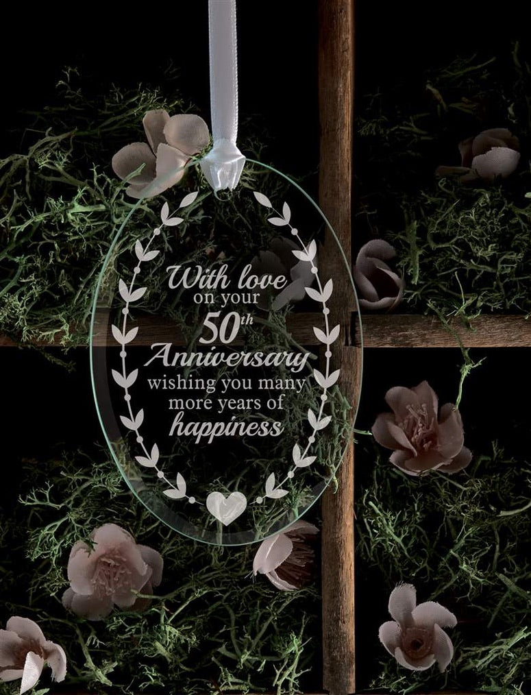 Anniversary - 50th Anniversary Ornament
