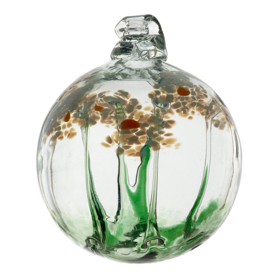 Kitras Art Glass - Blossom Ball - Friendship - 3" Diameter