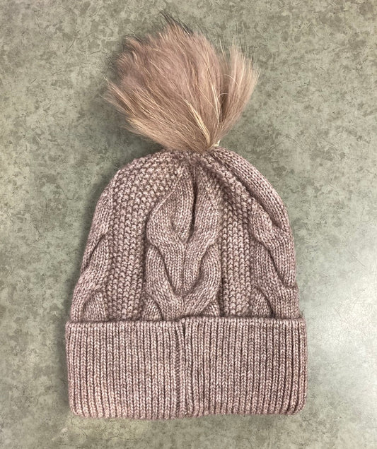 Ladies Toque with Pom Pom