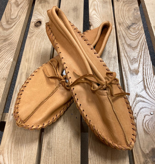 Hides in Hand - Ballet Leather Moccasin - Tan