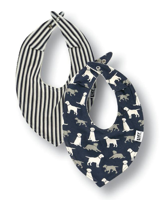 Lazy One - Bandana Bibs - Set of 2 - Labs