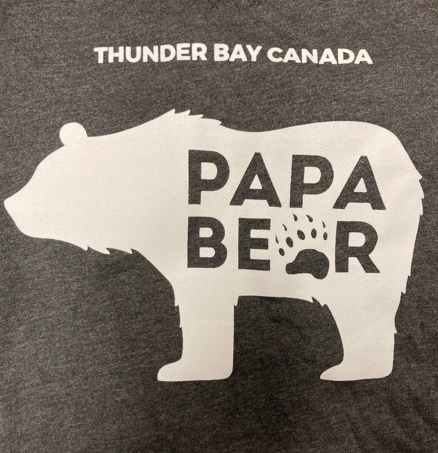 Papa Bear - Hooded Long Sleeve T-Shirt