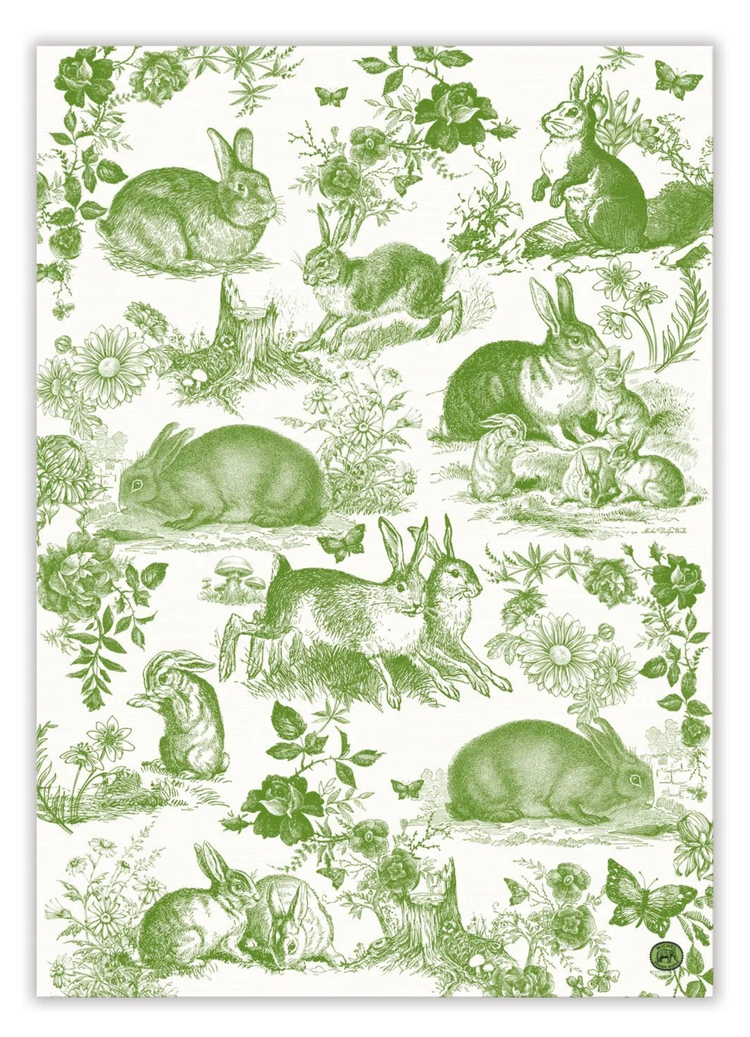 Tea Towel - Spring Bunnies