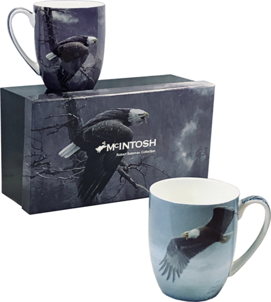 McIntosh China - Robert Bateman - Set of 2 - "Eagles"