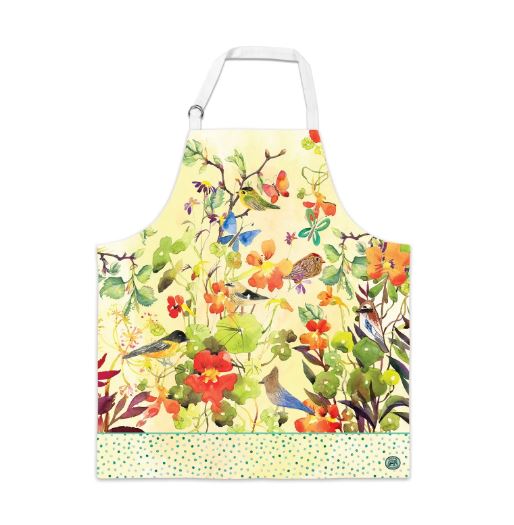 Michel Design Works - Child's Apron - Birds & Butterflies