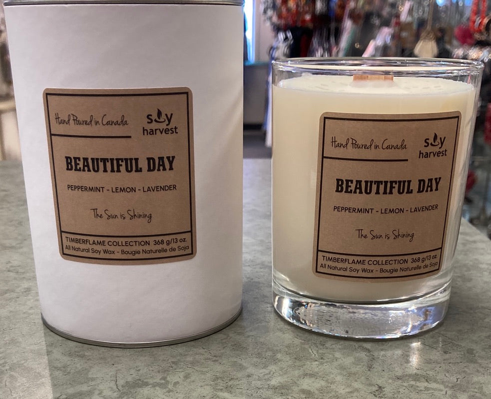 Soy Harvest Candles - Beautiful Day - Timberflame