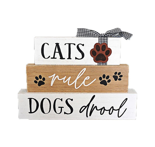 Sign - Cats Rule, Dogs Drool