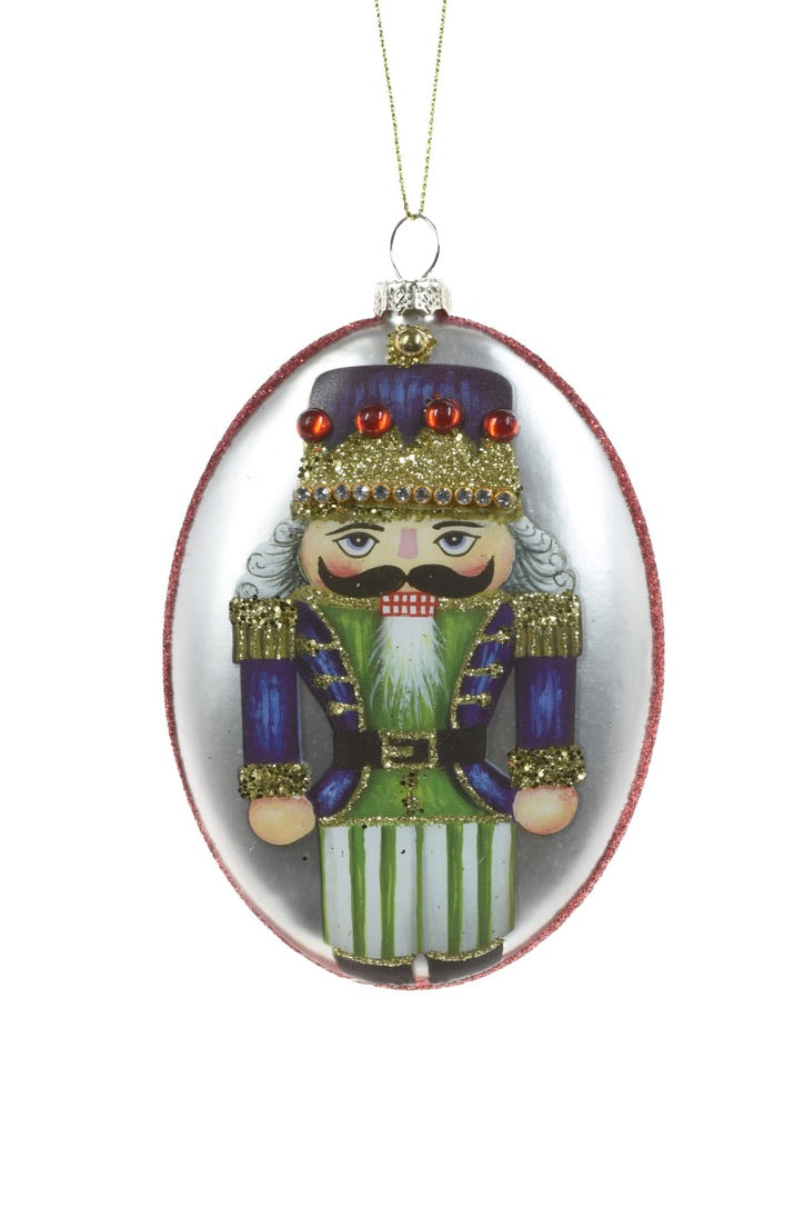 Christmas - Flat Drop Ornament - Nutcracker