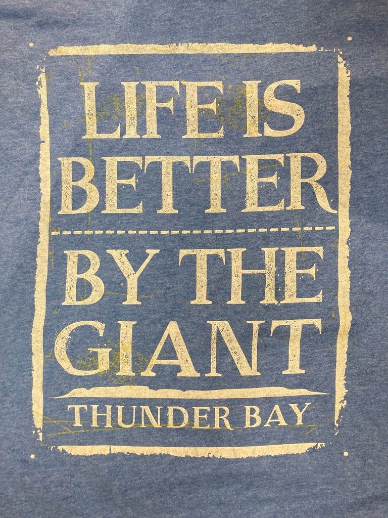 Souvenir T-Shirt - Life is Better by The Giant - Sky Blue
