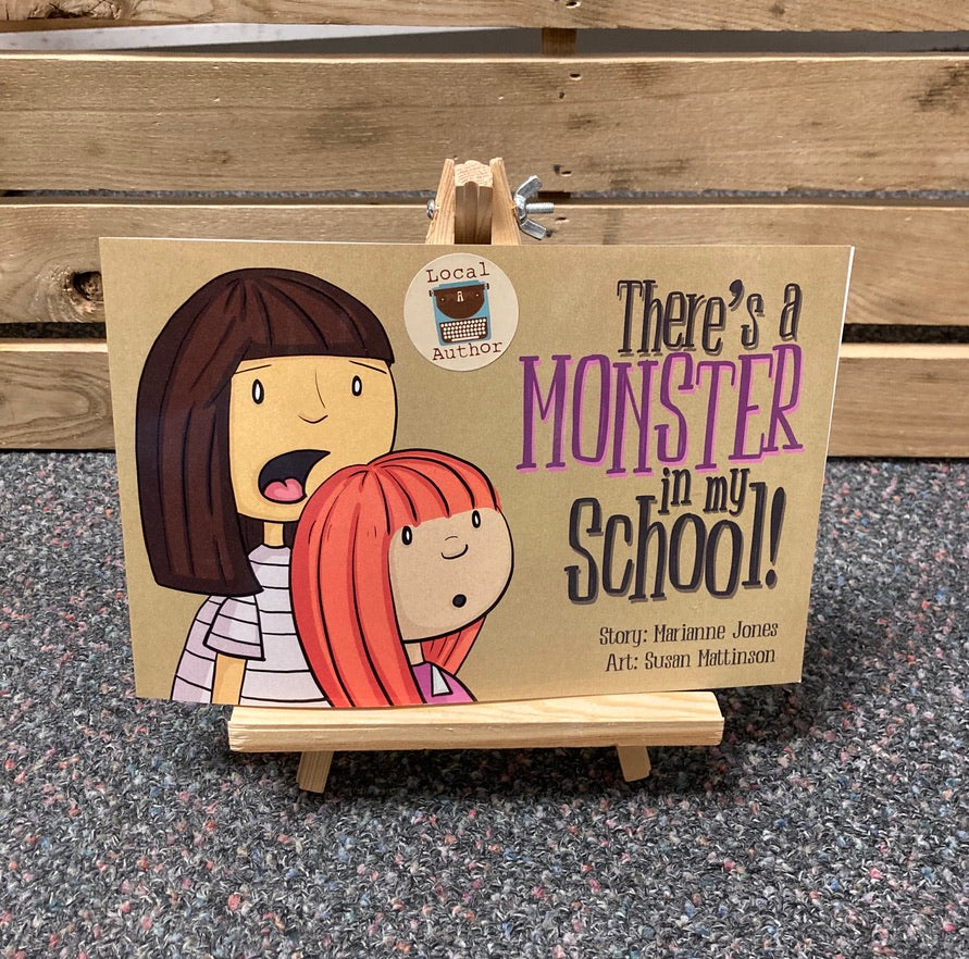 Book - There's a Monster in My School