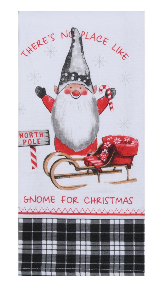 Christmas - Gnome Sweet Gnome for Christmas Dual Purpose Terry