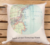 Hometown Series - Souvenir Pillow Case - Thunder Bay - Land of the Sleeping Giant