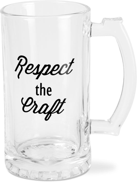 Drinkware - Beer Stein - Respect the Craft