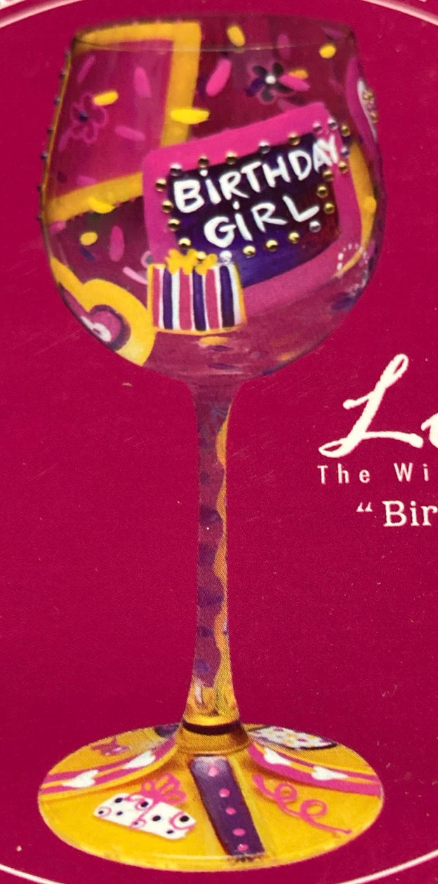 Lolita - Wine Glass - Birthday Girl