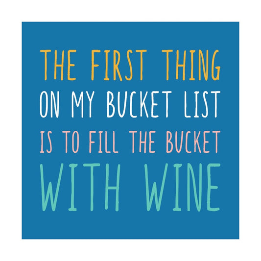 Napkins - Cocktail - Bucket List