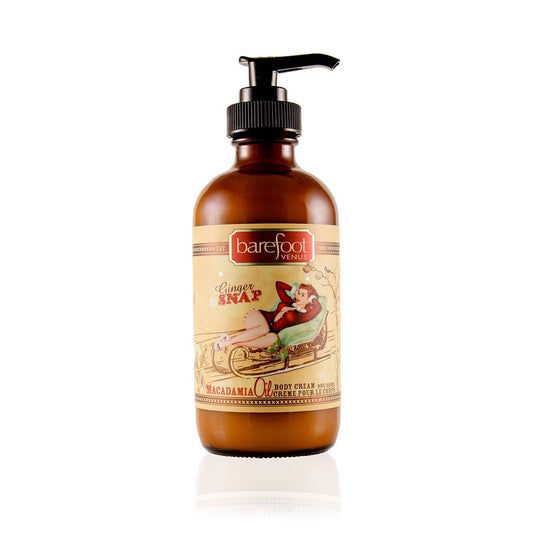 Barefoot Venus - Macadamia Oil Body Cream - Ginger Snap