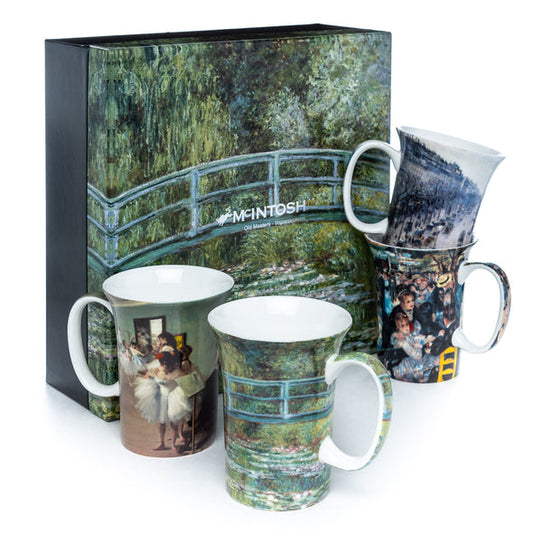 McIntosh China - Impressionists - Set of 4