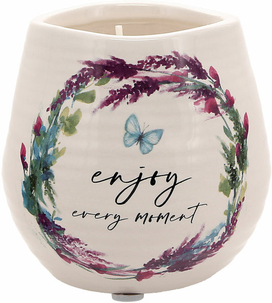 Soy Wax Candle - Enjoy Every Moment