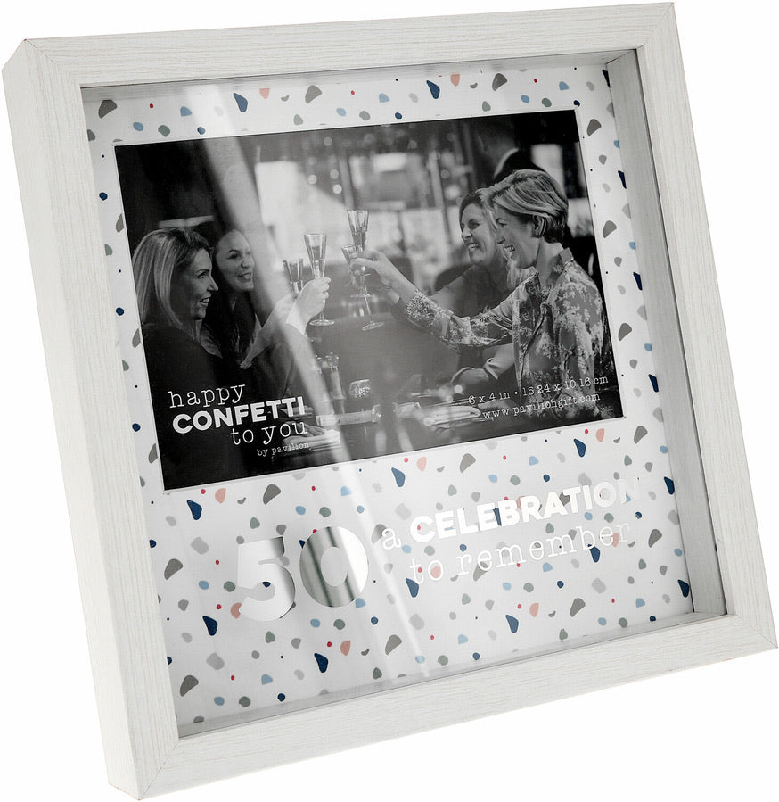 Frame - 50th - Happy Confetti to You!