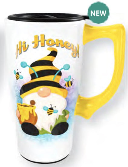 Drinkware - Travel Mug - Hi Honey Gnome
