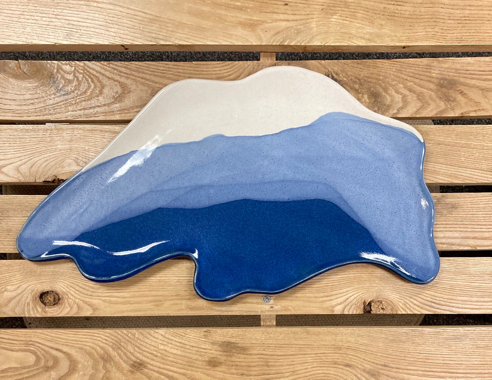 Pottery - Lake Superior Plate (Large)