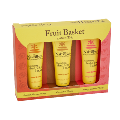 Naked Bee - Fruit Basket Lotion Trio