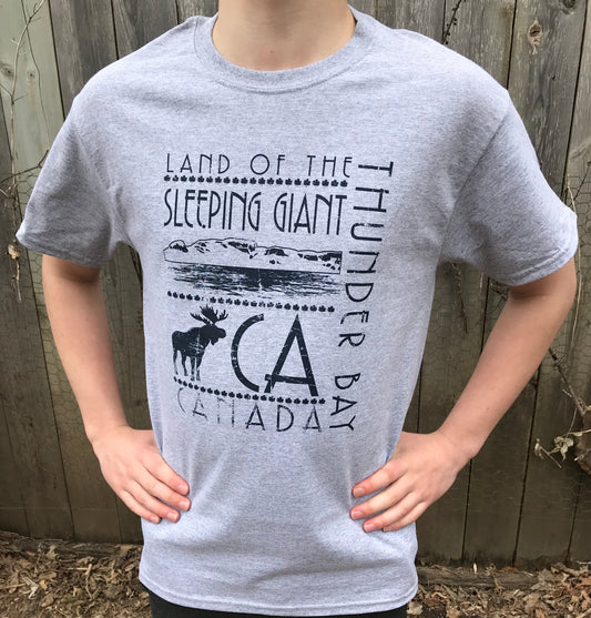 Thunder Bay T-shirt - Souvenir Clothing - Land of the Sleeping Giant