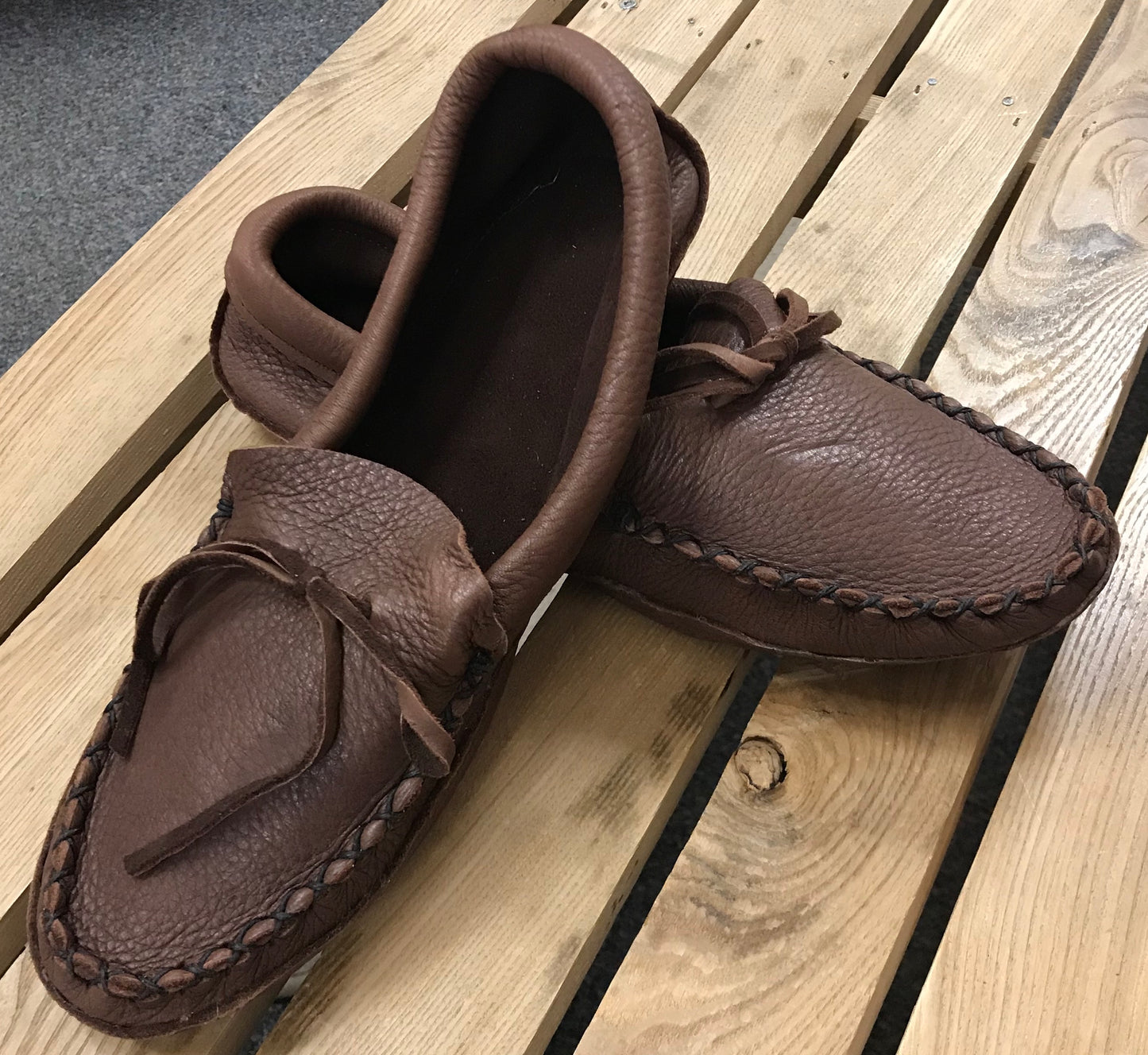 Hides in Hand - Moccasin (Brown)