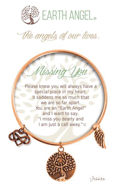 Earth Angel Bracelet - "Missing You"