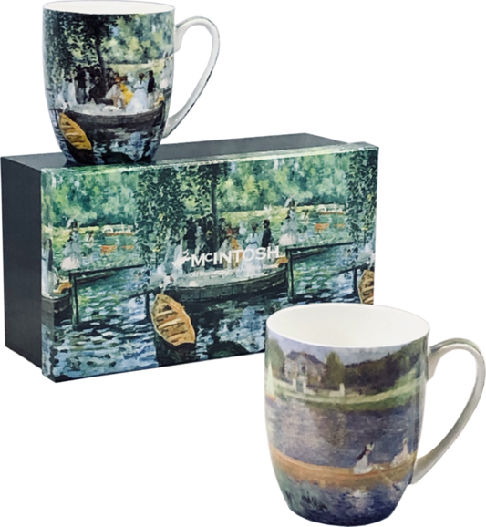 McIntosh China - Renoir - Set of 2 - "Boating Scenes"
